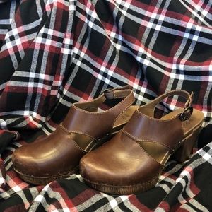 Dansko platform shoes, euro size 39